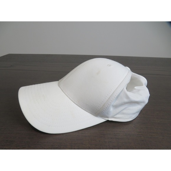 Peter Millar Hat Cap Strap Back Mens One Size White Golf Crown Logo Adjustable - Picture 3 of 8